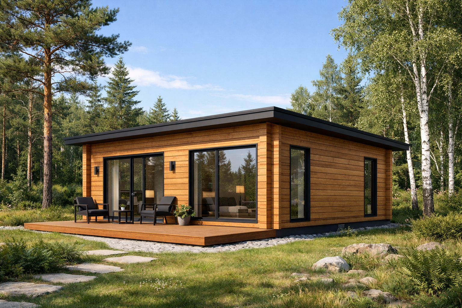 Брус дом 50 м²