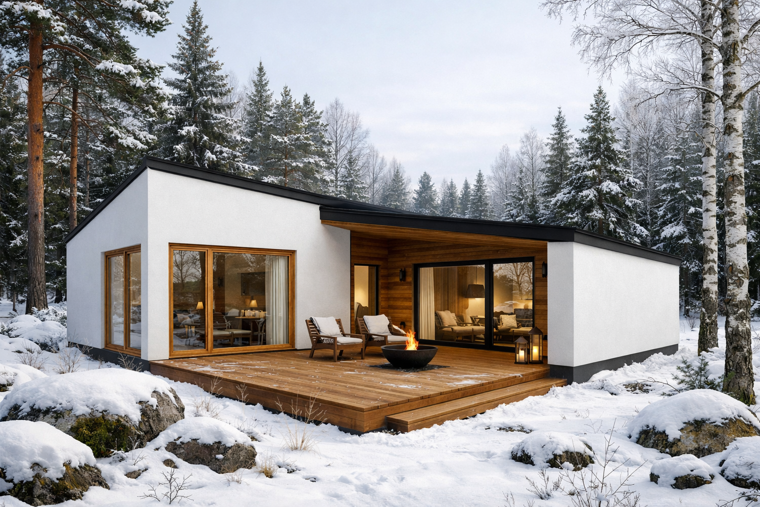 Построенный дом